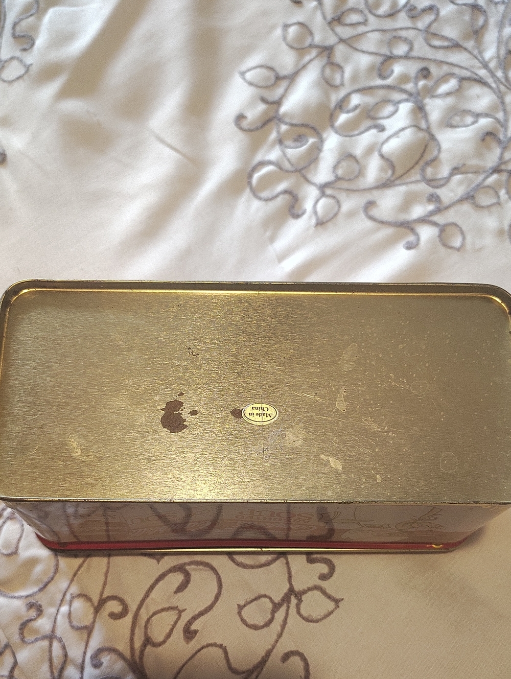 Vintage Red Soup Decorative Tin - Picture 6 of 7